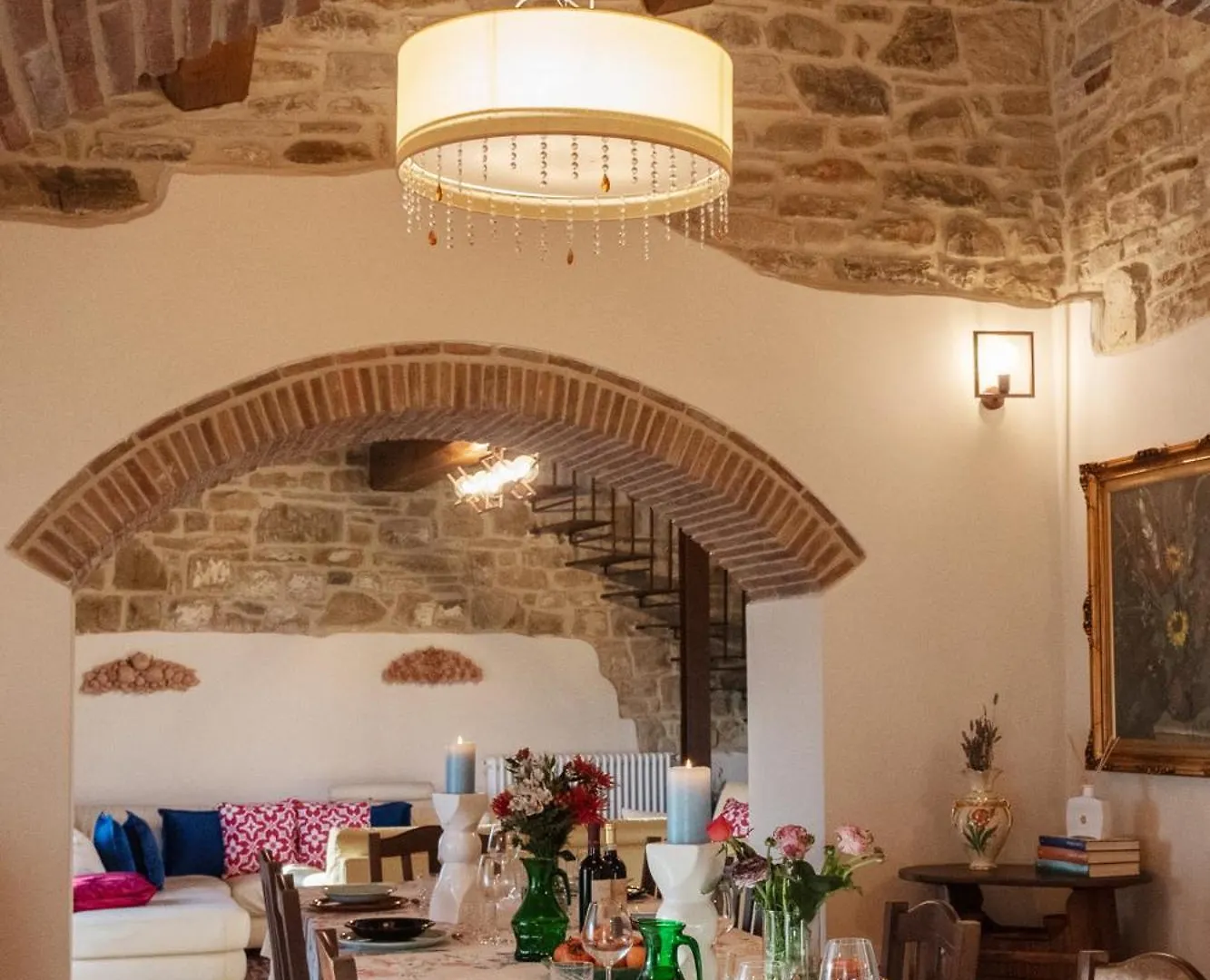 Villa Lux Poggelleri Vista Unica Sul Casentino بوبّي إيطاليا